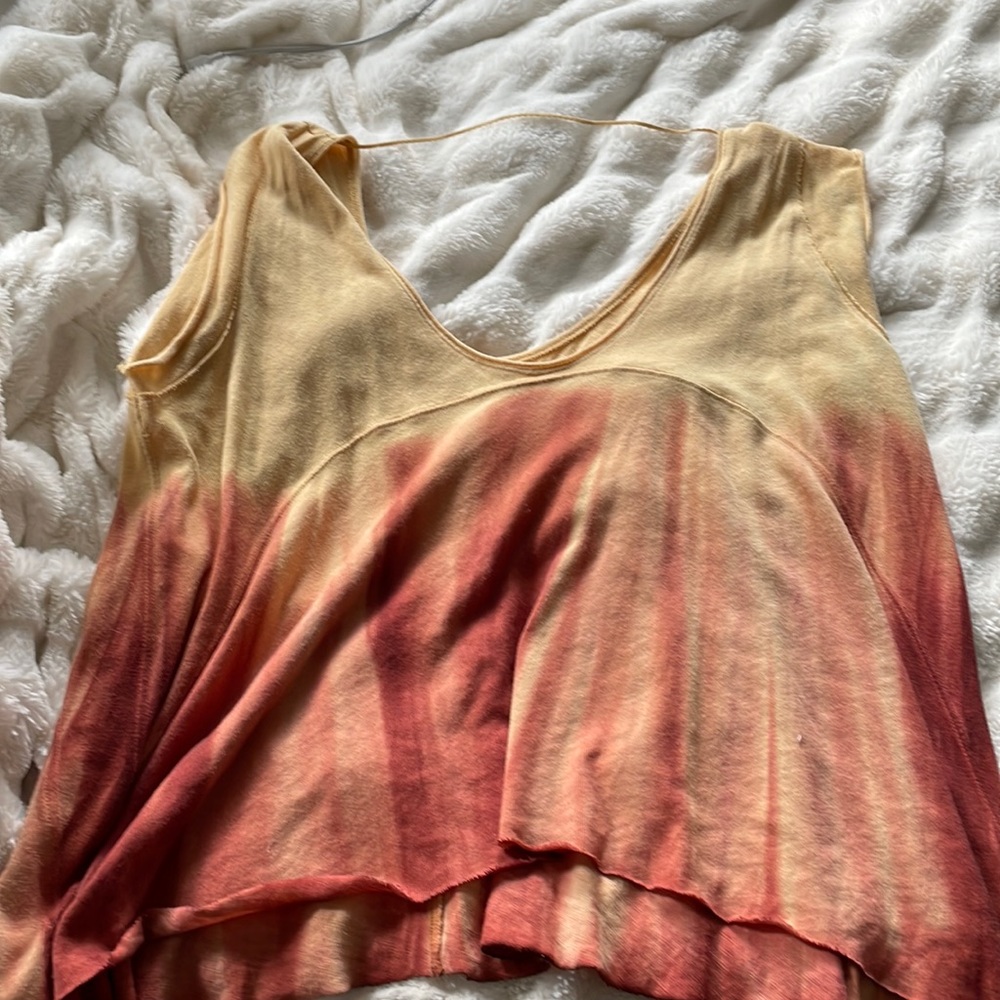 Free People Flowy Sunset Top